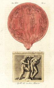 Antike etruskische Figuren von Apollo