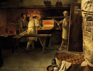 Bäcker bei der Arbeit