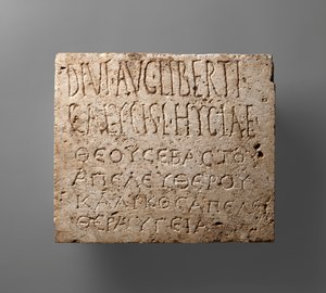 Zweisprachige Grabinschrift von Unknown artist