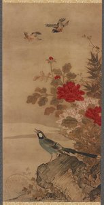 Vögel und Blumen von Unknown artist