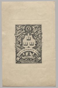 Exlibris: The University Club, Cleveland von Unknown artist