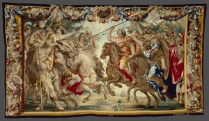 Caesar besiegt die Truppen von Pompeius aus Die Geschichte von Caesar und Cleopatra
