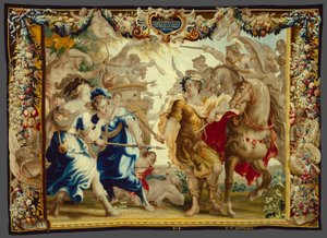 Caesar in den Gallischen Kriegen aus Die Geschichte von Caesar und Cleopatra