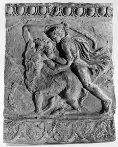 "Campana" Relief von Theseus, der einen Zentauren erschlägt von Unknown artist