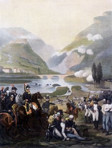 Eroberung der Burg Pietra durch die napoleonische Armee am 4. September von Unknown artist