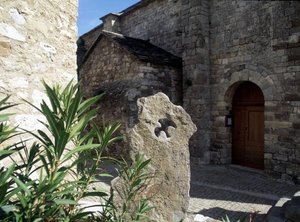 Katharisches Denkmal in Minerve im Hérault von Unknown artist
