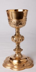 Kelch. Herkunft Mont Saint-Aubert. Goldschmiedekunst. Atelier von Lille, Frankreich. 1636 von Unknown artist