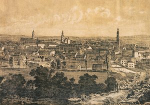 Stadt Erlangen, Bayern, Deutschland
