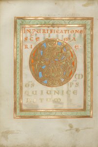 Geschmückte Initialseite von Unknown artist