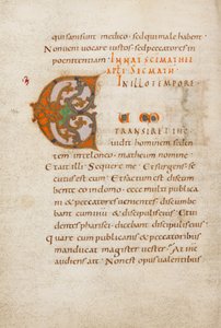 Dekorierter Initialbuchstabe C von Unknown artist