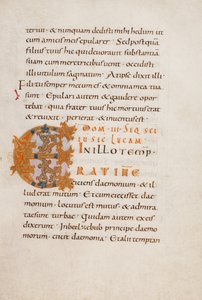 Geschmückte Initiale E von Unknown artist