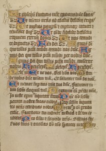 Geschmückte Textseite
