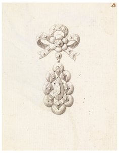 Entwurf für eine Brosche von Unknown artist