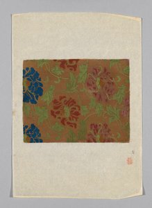 Design auf Papier von Unknown artist