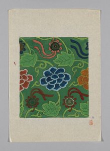 Design auf Papier von Unknown artist