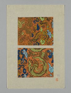 Design auf Papier von Unknown artist