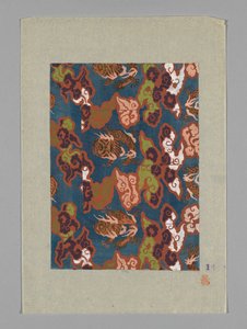 Design auf Papier von Unknown artist