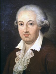 Domenico Cimarosa (1749 - 1801), Gemälde im Lycée Musical, Bologna. von Unknown artist