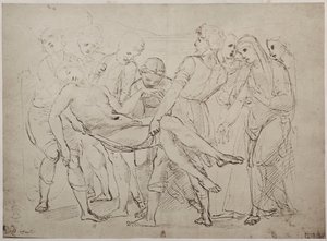 Zeichnung von Raphael Sanzio im British Museum