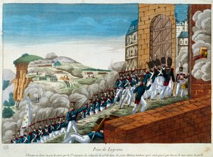 Expedition aus Spanien (1823-1829): Die Eroberung von Logroño von Unknown artist