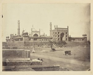 Außenansicht der Jama Masjid, Fatehpur Sikri