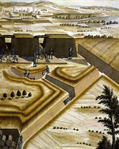 Festung vom Typ Vauban - in „Abhandlung über die Artillerie“ von François Lingier, Straßburg von Unknown artist