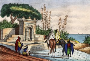 Brunnen in der Nähe von Algier von Unknown artist