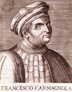 Francesco Bussone Graf von Carmagnola Condottiere Italienisch (Carmagnola 1385 in Venedig 1432) von Unknown artist