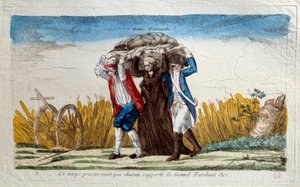 Französische Revolution: Die Gegenwart erfordert, dass jeder die große Last trägt von Unknown artist