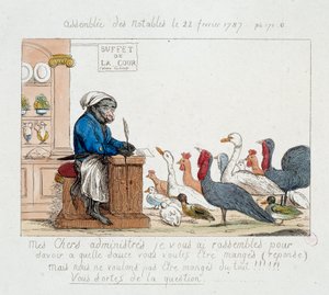 Französische Revolution: „Die Versammlung der Notabeln vom 22. Februar 1787“