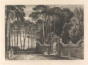 Tor zum Blumengarten in Farnley von Unknown artist