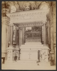 Genua, San Lorenzo, Sarkophag des Heiligen Johannes