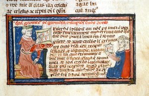 Geometer Rennen - Illuminierung des Mittelalters (ref. 418) von Unknown artist