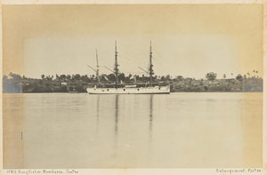 HMS Kingfisher. Mombasa.