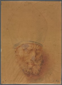 Kopf eines Bischofs von Unknown artist