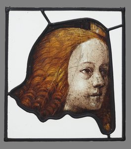 Kopf eines Engels aus dem Jüngsten Gericht von Unknown artist