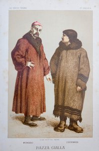 Illustration aus "Die menschliche Rasse" von Louis Figuier
