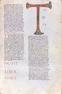 Incipit des Buches Tobias