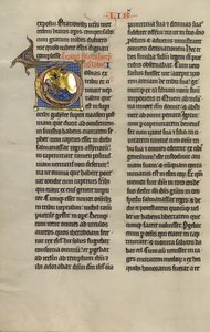Initiale T: Die Blendung des Tobit
