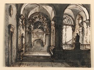 Inneres eines kirchlichen Gebäudes