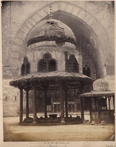 Innenansicht der Moschee, Kairo