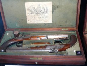 Joseph Manton Duell-Pistolen-Set