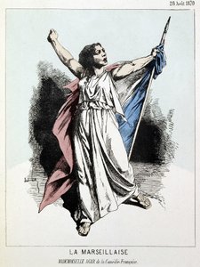 La Marseillaise: Miss Agar der französischen Komödie von Unknown artist
