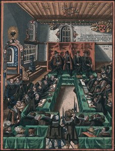 Das Regensburger Religionsgespräch von 1601 von Unknown artist
