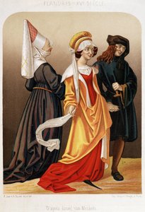 Damen und Damenvogel von Flandern