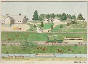 Landschaft, Joliet, Illinois von Unknown artist