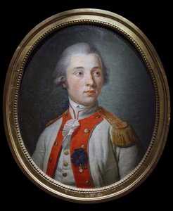 Leutnant im Artois-Infanterieregiment, ca. 1780 von Unknown artist