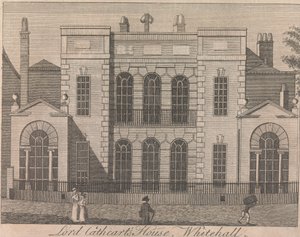 Lord Cathcarts Haus, Whitehall; Seite 58 (Band Eins)