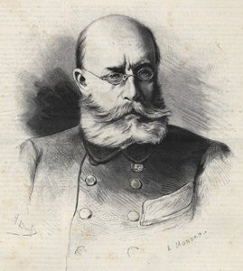 Louis Léon César Faidherbe (1818 - 1889) französischer General und Kolonisator, Gravur des 19. Jahrhunderts. Bianchetti-Sammlung von Unknown artist