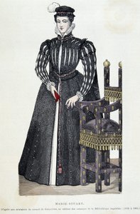 Marie Stuart - Gravur